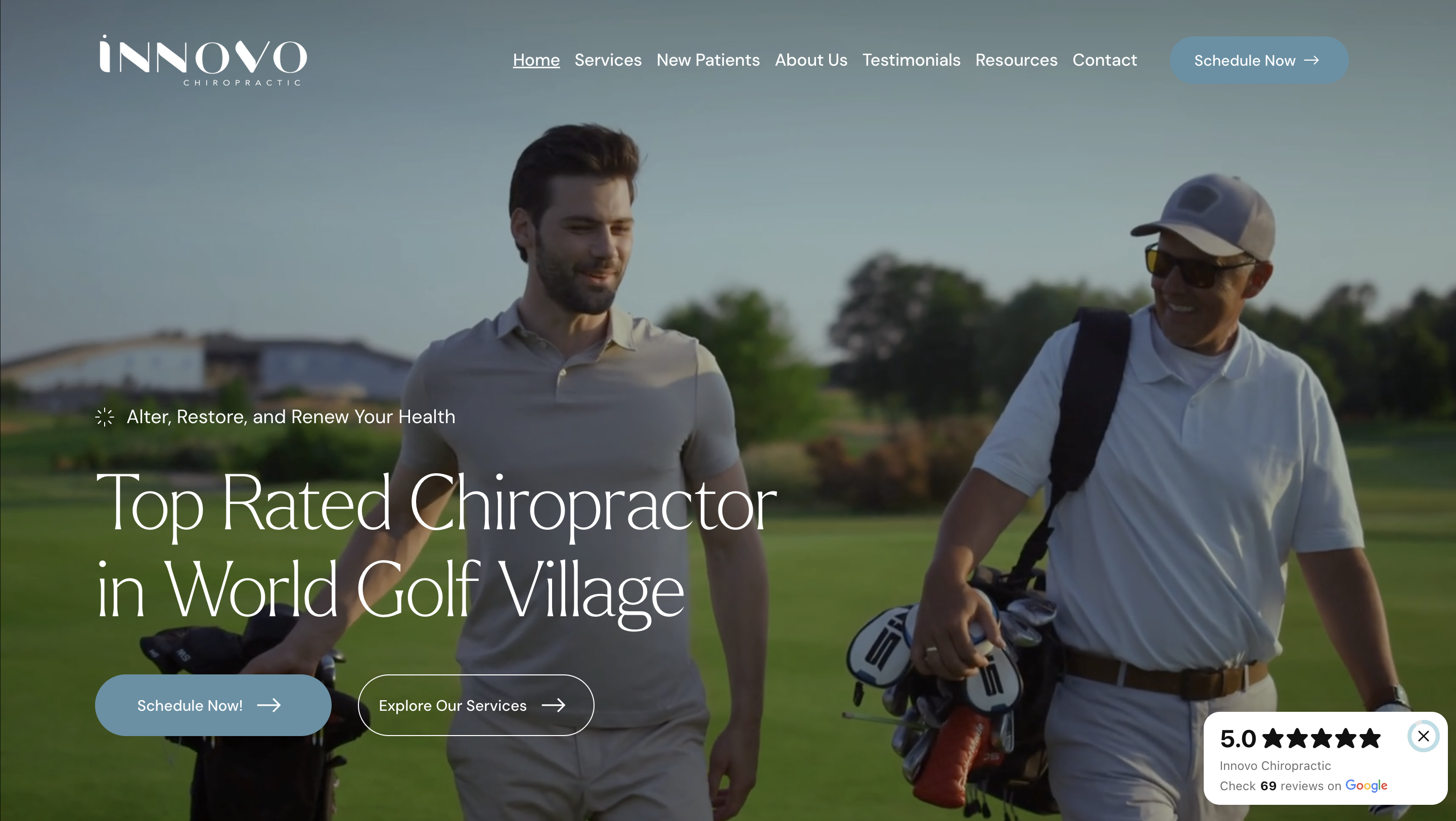 Full width project image